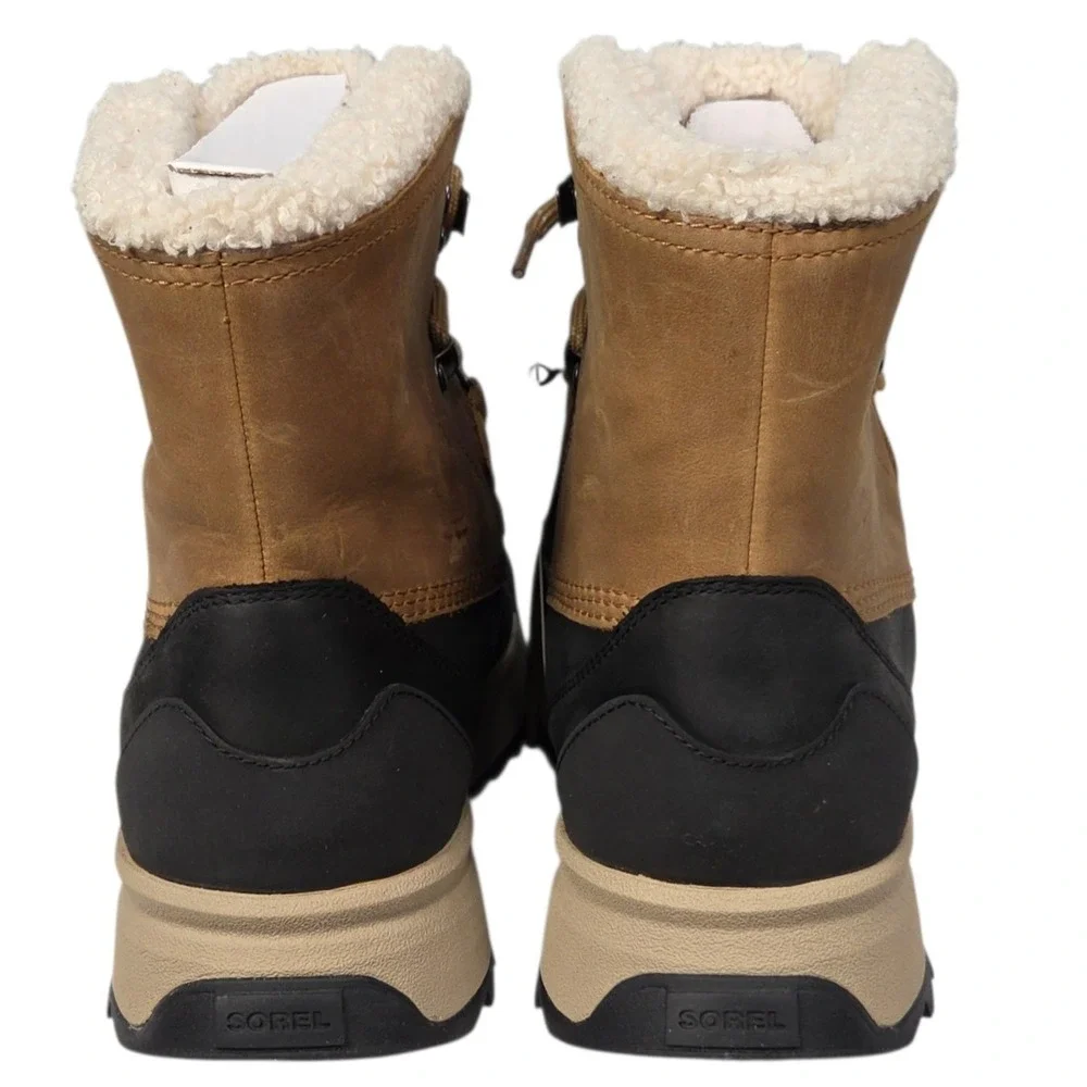 Sorel‎ Scout 87 Lux Work Boots Mens 10 Tan Black Waterproof Insulated Winter New